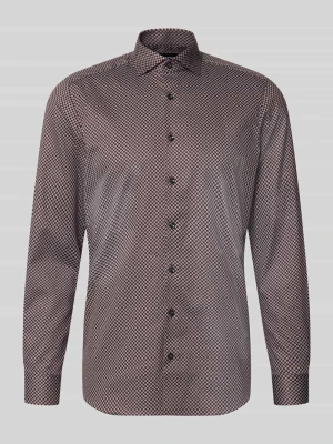 Body Koszula biznesowa o kroju slim fit z mieszanki bawełny OLYMP Level 5 Czerwony