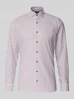 Body Koszula biznesowa o kroju slim fit z mieszanki bawełny OLYMP Level 5 Czerwony