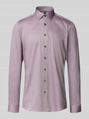 Body Koszula biznesowa o kroju slim fit z mieszanki bawełny OLYMP Level 5 Czerwony