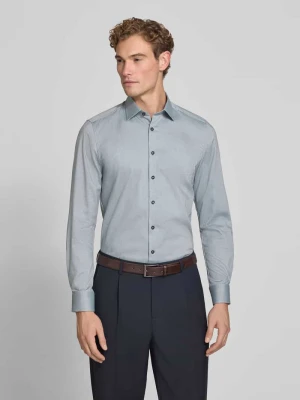 Body Koszula biznesowa o kroju slim fit z mieszanki bawełny OLYMP Level 5 Zielony