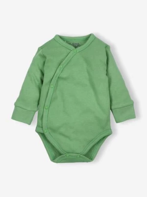 Body niemowlęce z bawełny organicznej - zielone NINI