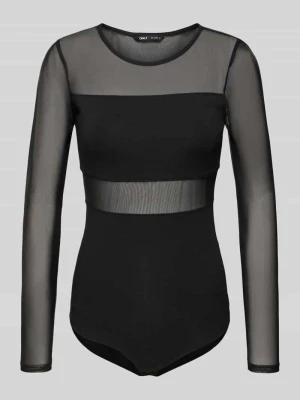 Body o kroju slim fit z mieszanki bawełny model ‘ESTHER’ Only