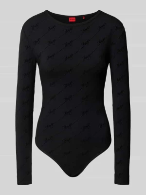 Body o kroju slim fit z mieszanki bawełny model ‘LOKKY’ HUGO