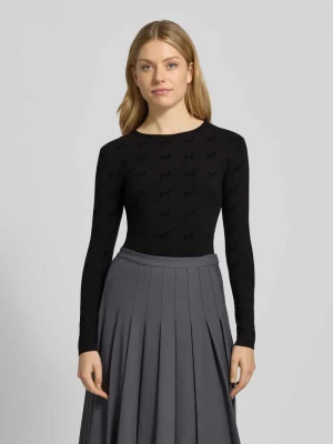 Body o kroju slim fit z mieszanki bawełny model ‘LOKKY’ HUGO