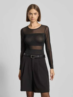 Body o kroju slim fit z mieszanki wiskozy model ‘ESTHER’ Only