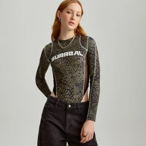 Body w print camo z napisem surreal House