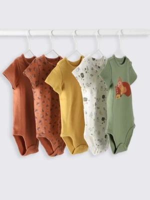 Body z krótkim rękawem 5 pack MOKIDA