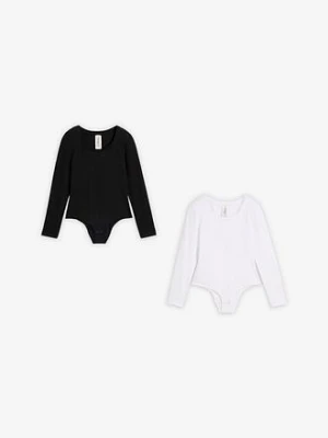 Body z miękkiej bawełny (2 pary) bonprix