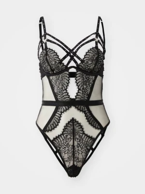 Body ze stringami "ouvert" Ann Summers czarny