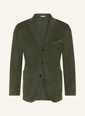 Boglioli Marynarka Garniturowa Extra Slim Fit Ze Sztruksu gruen