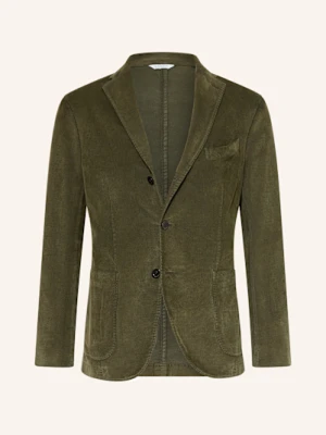 Boglioli Marynarka Garniturowa Extra Slim Fit Ze Sztruksu gruen
