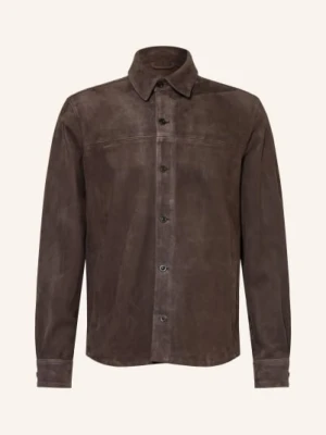 Boglioli Skórzana Kurtka braun