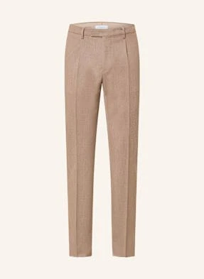 Boglioli Spodnie Garniturowe Extra Slim Fit beige