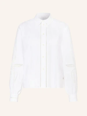 Bogner Bluzka Summer Z Koronką weiss