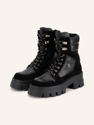 Bogner Botki Sznurowane Sapporo schwarz CZARNY