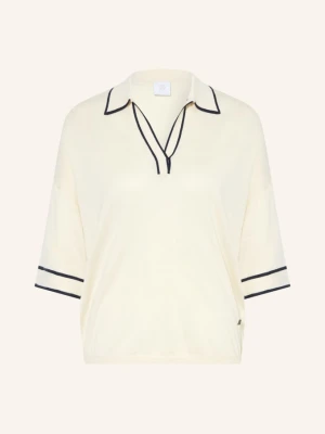 Bogner Dzianinowa Koszulka Polo Paris Z Jedwabiu weiss