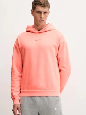 BOGNER Fire+Ice bluza bawełniana ILAY męska kolor pomarańczowy z kapturem z nadrukiem 84429761
