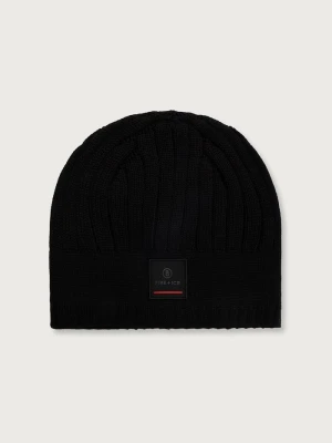 BOGNER Fire+Ice czapka beanie męska z wełną Bogner Fire + Ice czarny