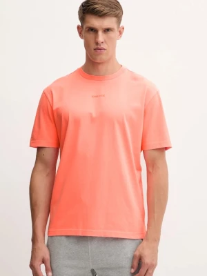 BOGNER Fire+Ice t-shirt bawełniany AVAN męski kolor pomarańczowy z nadrukiem 54389608