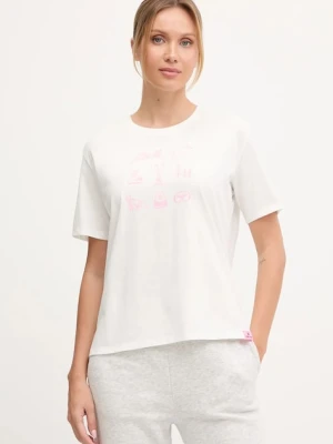 BOGNER Fire+Ice t-shirt bawełniany LOTTE damski kolor biały 54527308