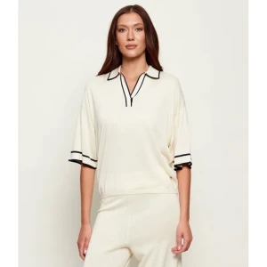 Bogner Jedwabne polo PARIS | Oversize fit