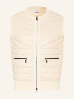 Bogner Kamizelka Puchowa Zira Z Mieszanki Materiałów weiss