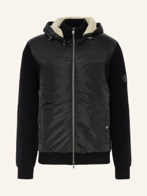 Bogner Kardigan Flavin Z Mieszanki Materiałów schwarz