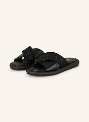 Bogner Klapki Portofino schwarz