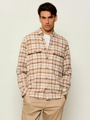 Bogner Koszula Heiko | Relaxed fit beżowy