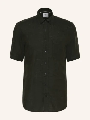 Bogner Koszula Z Krótkim Rękawem Lykos-5 Comfort Fit Z Lnu gruen