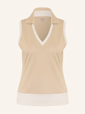 Bogner Koszulka Polo Z Pikowanym Wzorem Alysha beige