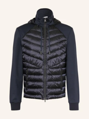 Bogner Kurtka Puchowa Baker-d1 Z Mieszanki Materiałów blau GRANATOWY