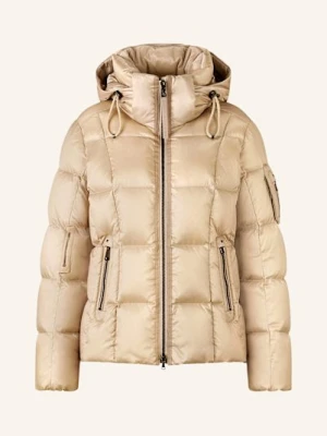 Bogner Kurtka Puchowa Feline-d1 Z Odpinanym Kapturem beige