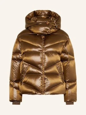 Bogner Kurtka Puchowa Xally-d1 Z Odpinanym Kapturem braun