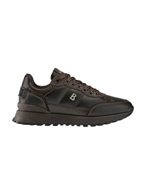 BOGNER NEWPORT sneakersy męskie skórzane brązowy