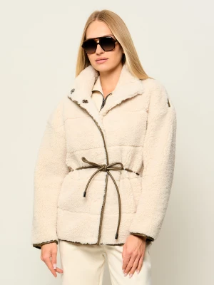 Bogner Polarowa kurtka Kimberly | Loose fit | shearling kremowy
