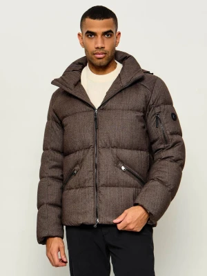 Bogner Puchowa kurtka Jamy | Regular Fit | z dodatkiem wełny brązowy