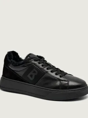 Bogner Skórzane sneakersy MILAN 21 | z dodatkiem wełny
