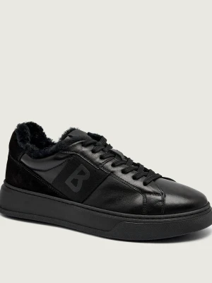 Bogner Skórzane sneakersy MILAN 21 | z dodatkiem wełny