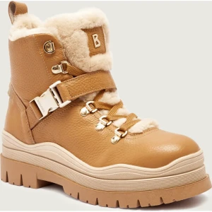 Bogner Skórzane trapery AROSA 10 | shearling