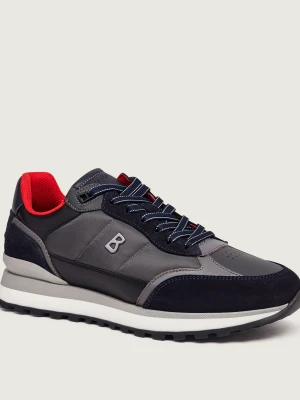 Bogner Sneakersy Newport 15 B | zamsz grafitowy