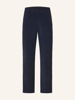 Bogner Spodnie Z Sztruksu Barny Regular Fit blau GRANATOWY