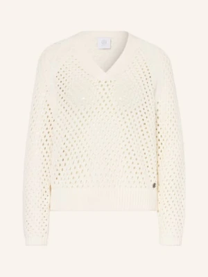 Bogner Sweter Arundel Z Jedwabiem weiss