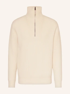 Bogner Sweter Typu Troyer Z Kaszmiru Balvin weiss