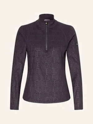 Bogner Sweter Typu Troyer Z Polaru medita2 blau