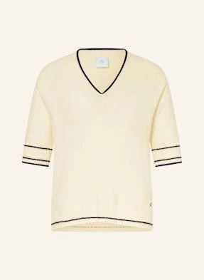 Bogner T-Shirt Chiara Z Dodatkiem Kaszmiru beige
