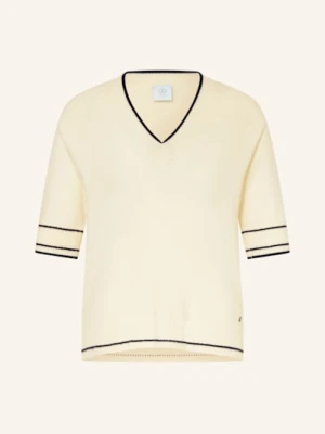 Bogner T-Shirt Chiara Z Dodatkiem Kaszmiru beige