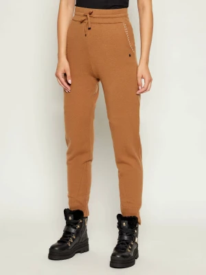 Bogner Wełniane spodnie dresowe LILY | Slim Fit