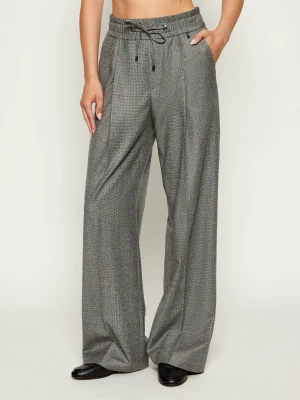 Bogner Wełniane spodnie ELLA | Loose fit