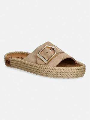 Bohonomad klapki damskie zamszowe CORSICA